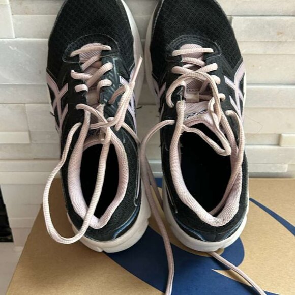 ASICS Jolt 3 GS Kids Running Shoes – Black/Barely Rose (US 4.5) - Picture 8 of 11